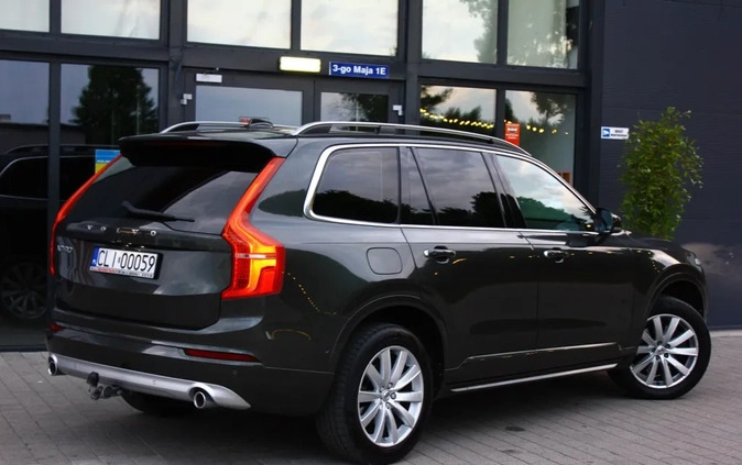 Volvo XC 90 cena 153000 przebieg: 140000, rok produkcji 2018 z Wyśmierzyce małe 631